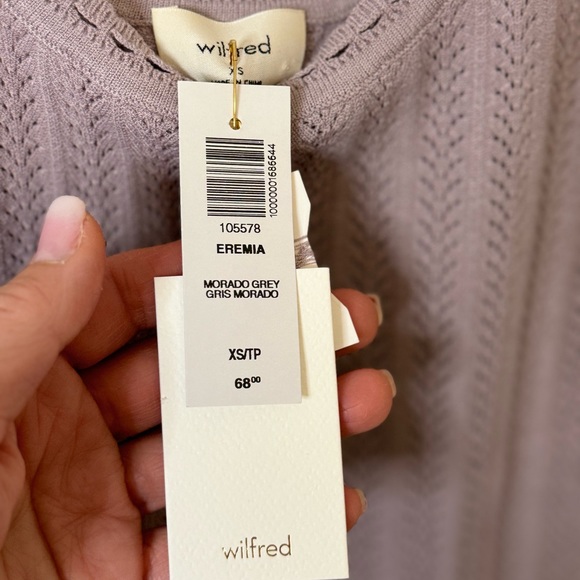 Wilfred NWT Eremia Tank Morado Grey Size XS - Picture 7 of 11